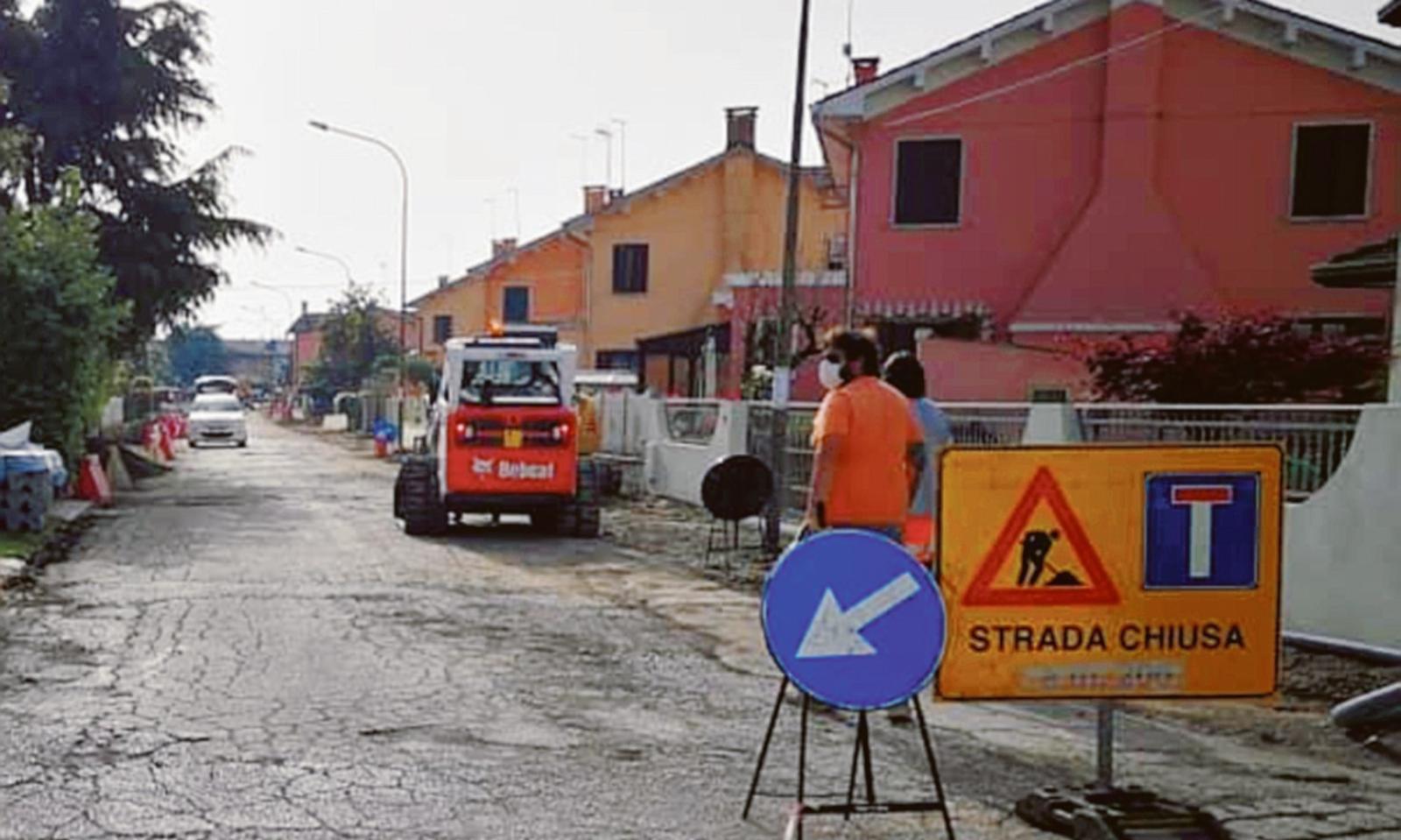 Parte la sistemazione delle strade