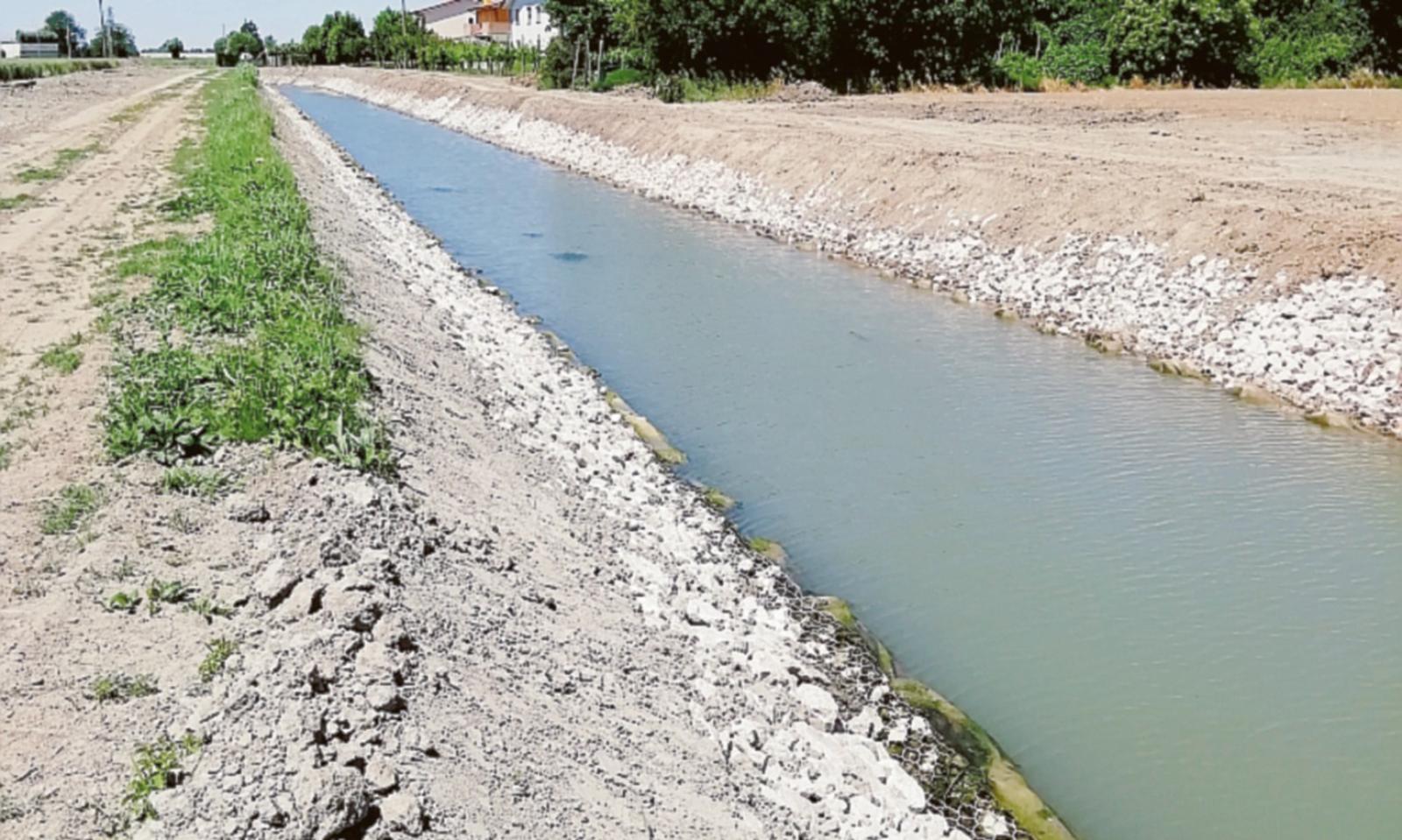 2,5 milioni per sistemare il canale Buniolo