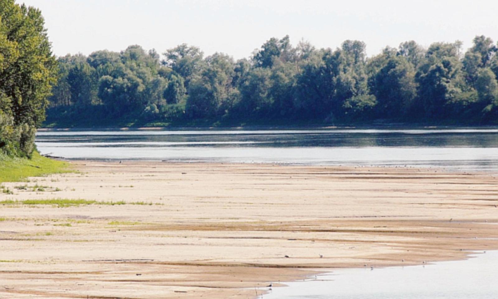 Fiumi in secca, ortofrutta in crisi