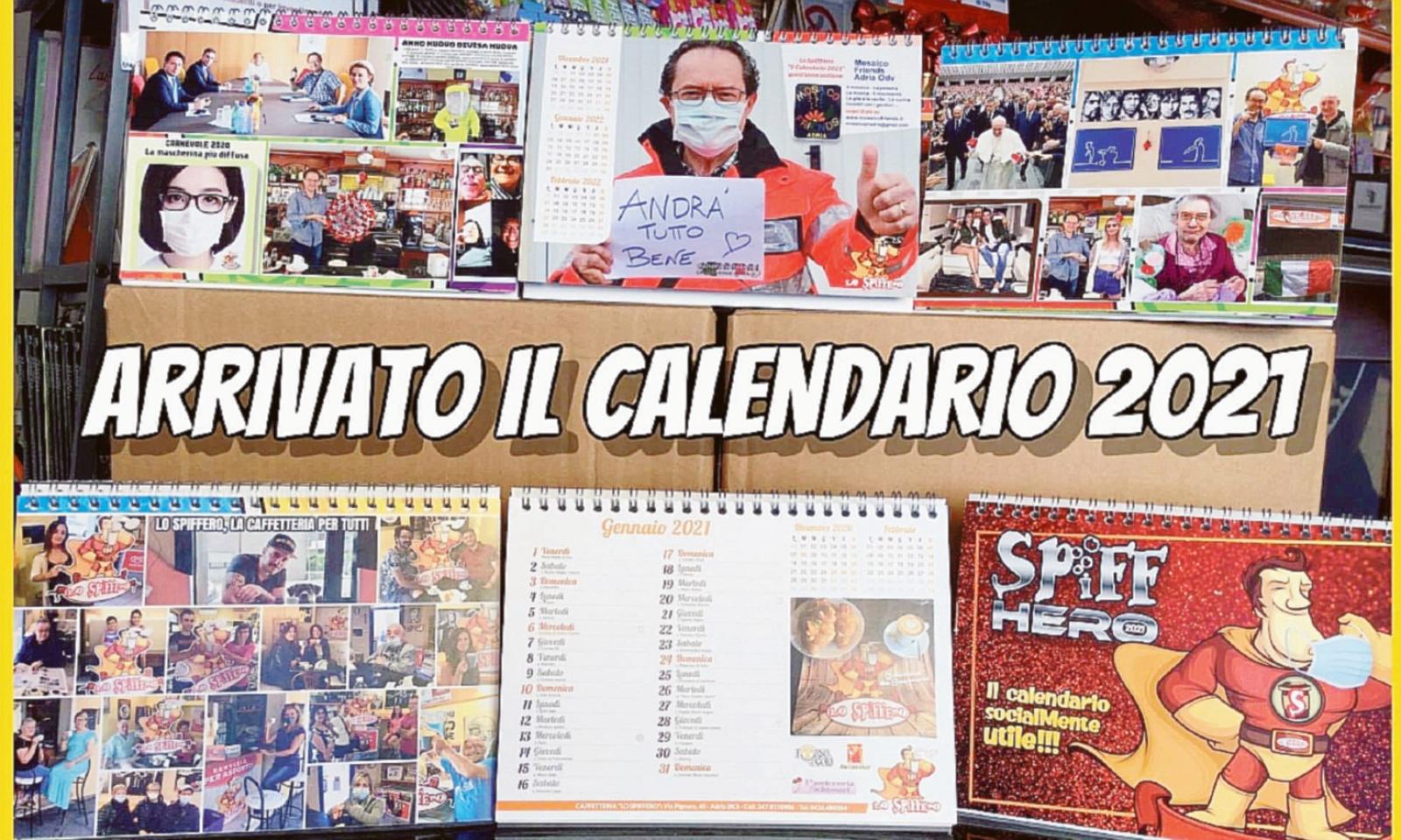 I 365 giorni socialmente utili, &egrave; arrivato il calendario!