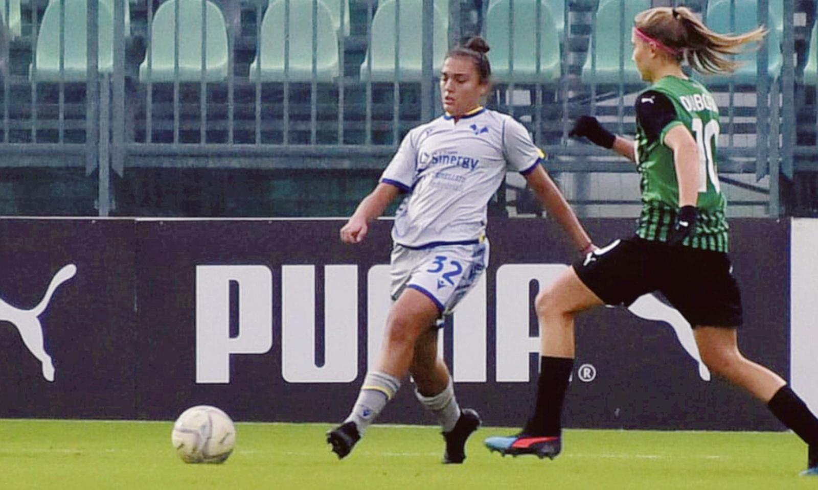 A 17 anni debutta in A, la splendida storia di Virginia