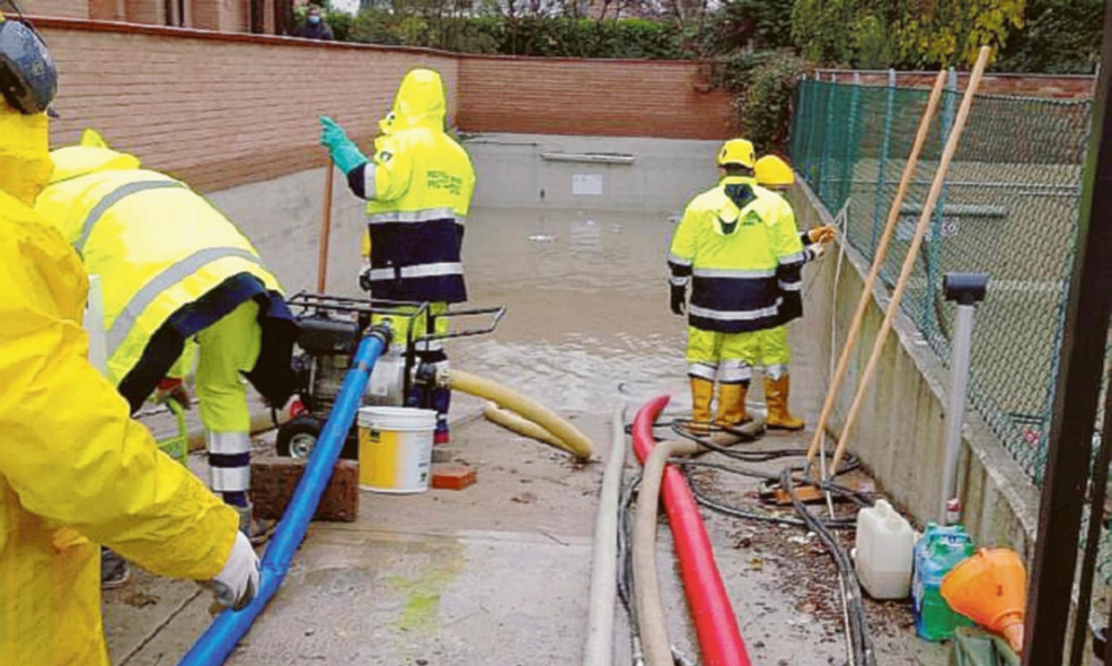 Continua l'ondata di maltempo e il soccorso della Protezione Civile
