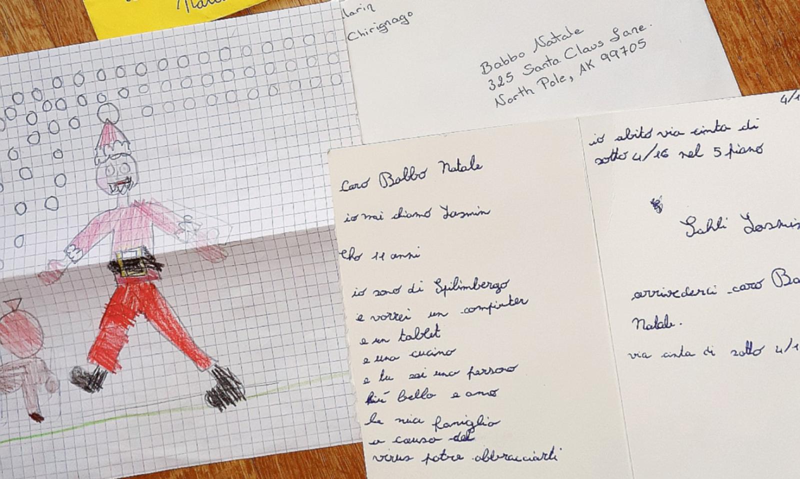 Cosa chiedono i bimbi a Babbo Natale in tempi di pandemia? "L&rsquo;amore e la compagnia di chi amiamo"