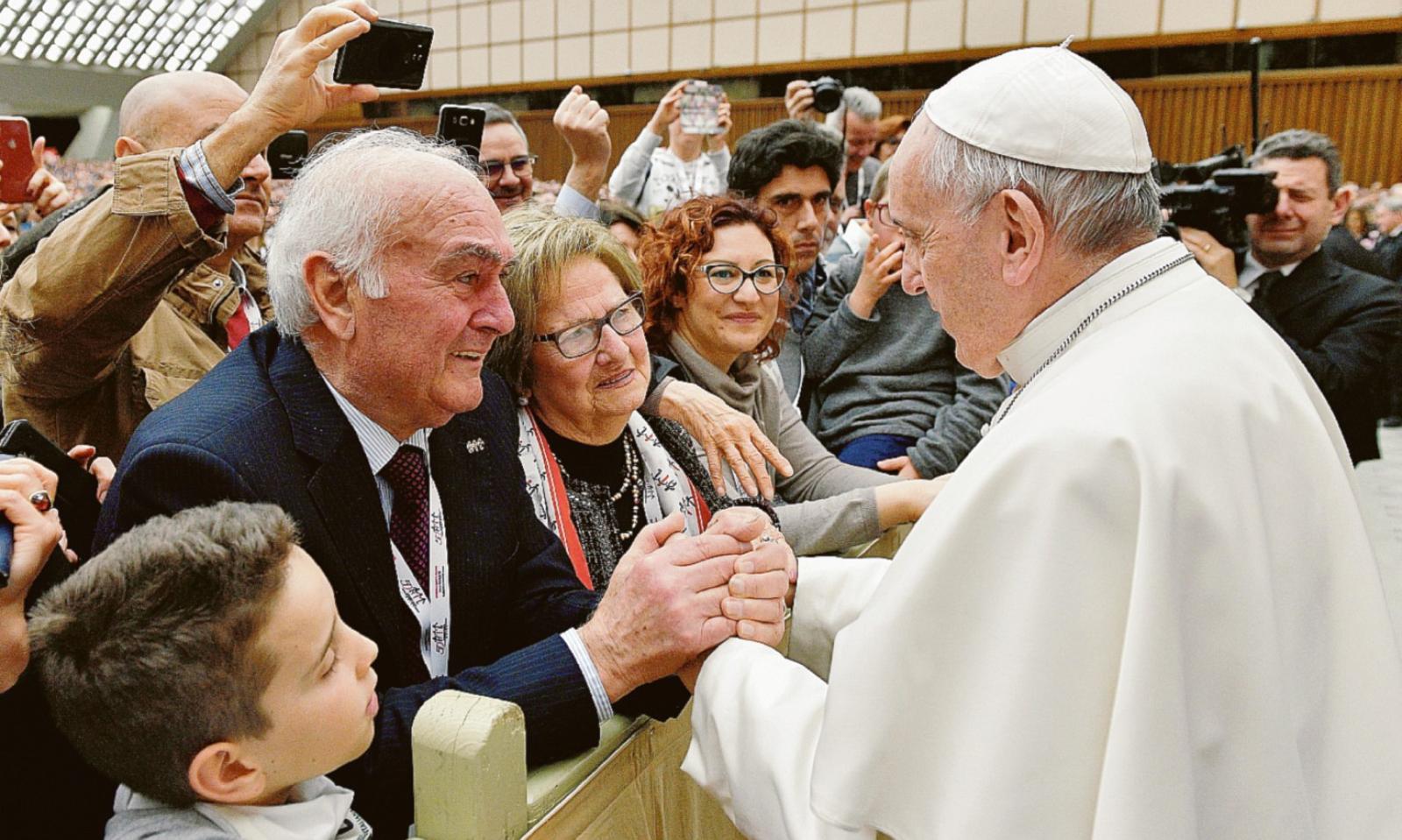Adria riconoscente a Marilena e Silvano