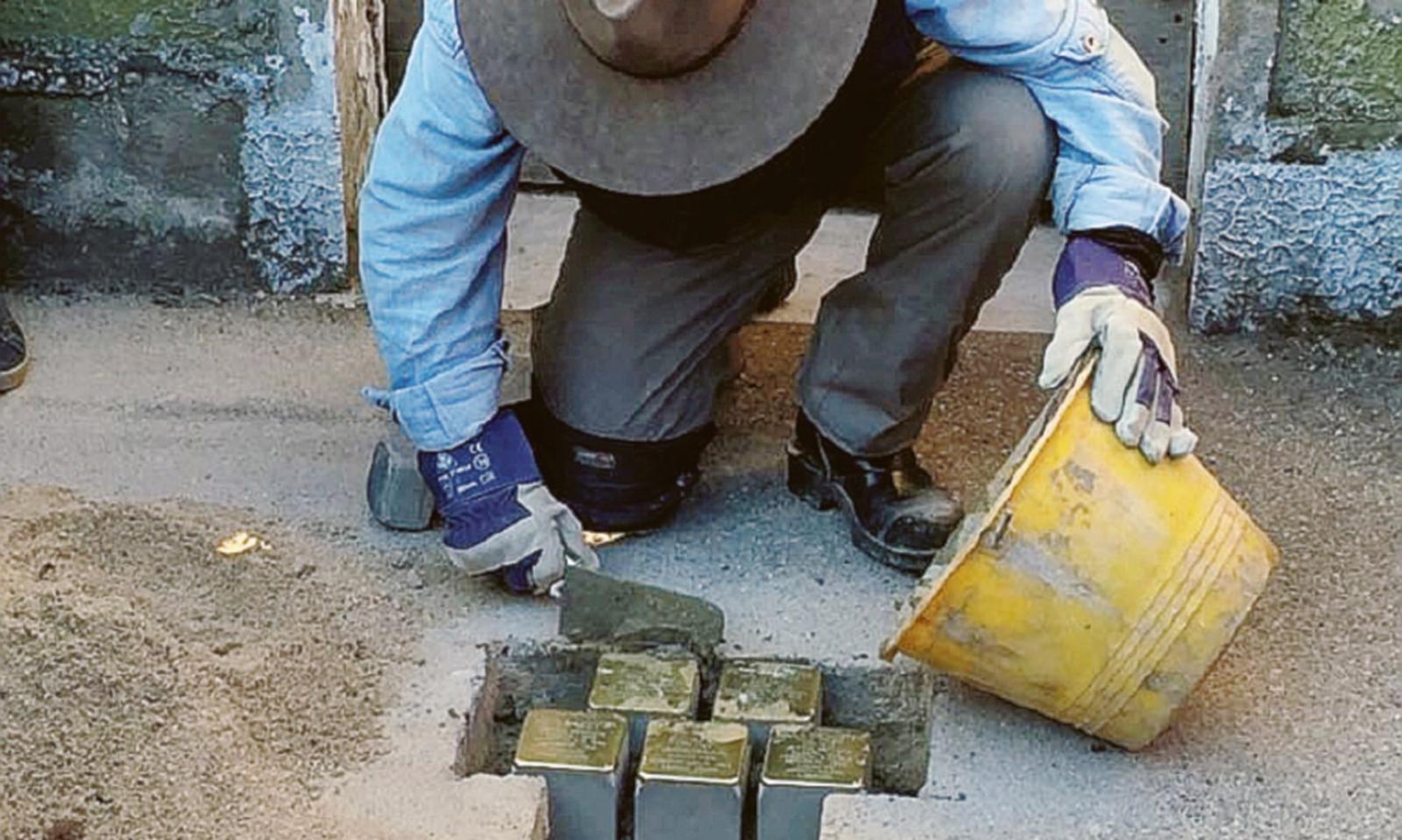 In Commenda la prima pietra d'inciampo