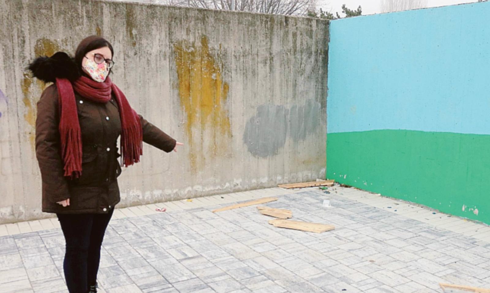 Cepol: i vandali colpiscono ancora e rovinano il nuovo murales