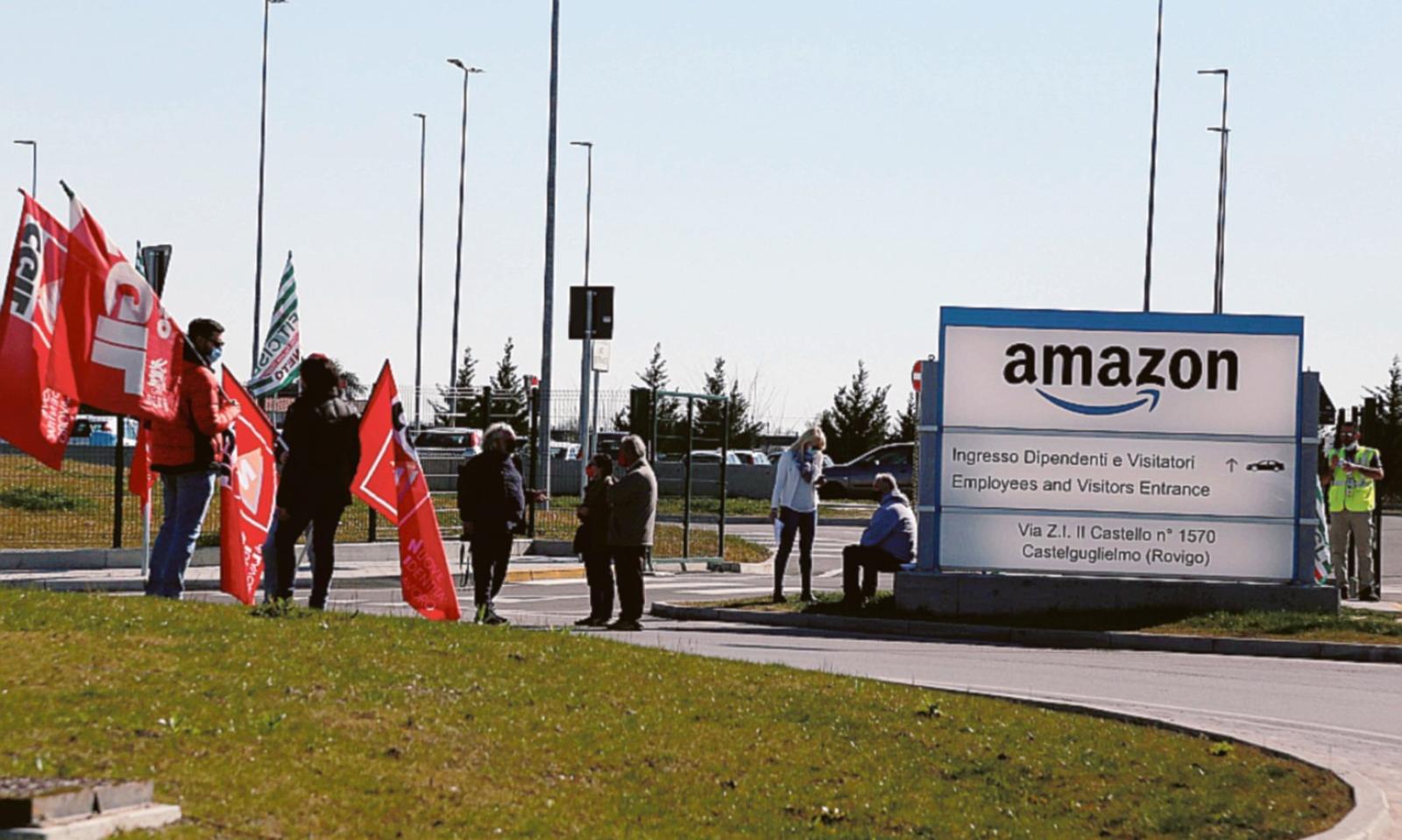 Lo sciopero non ferma Amazon