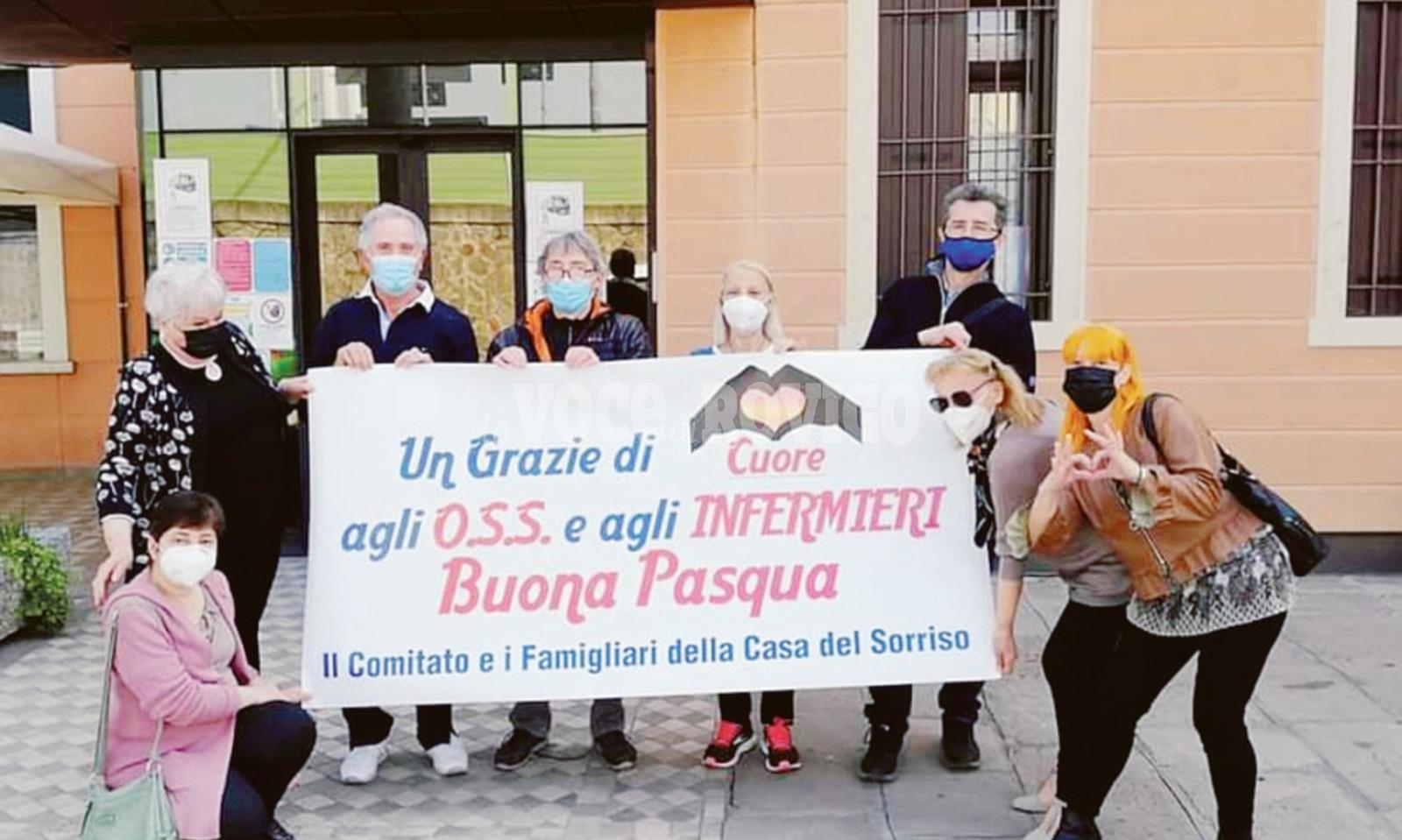 &ldquo;Grazie, angeli della pandemia&rdquo;