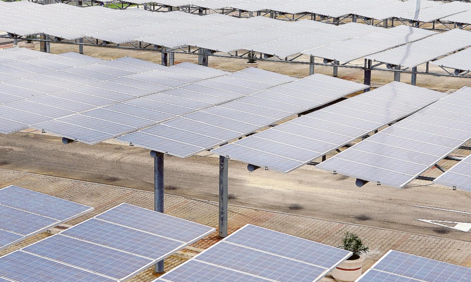 Green energy dal parco fotovoltaico