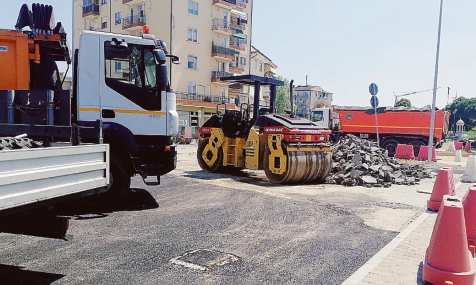 La rotatoria ora diventa realt&agrave;