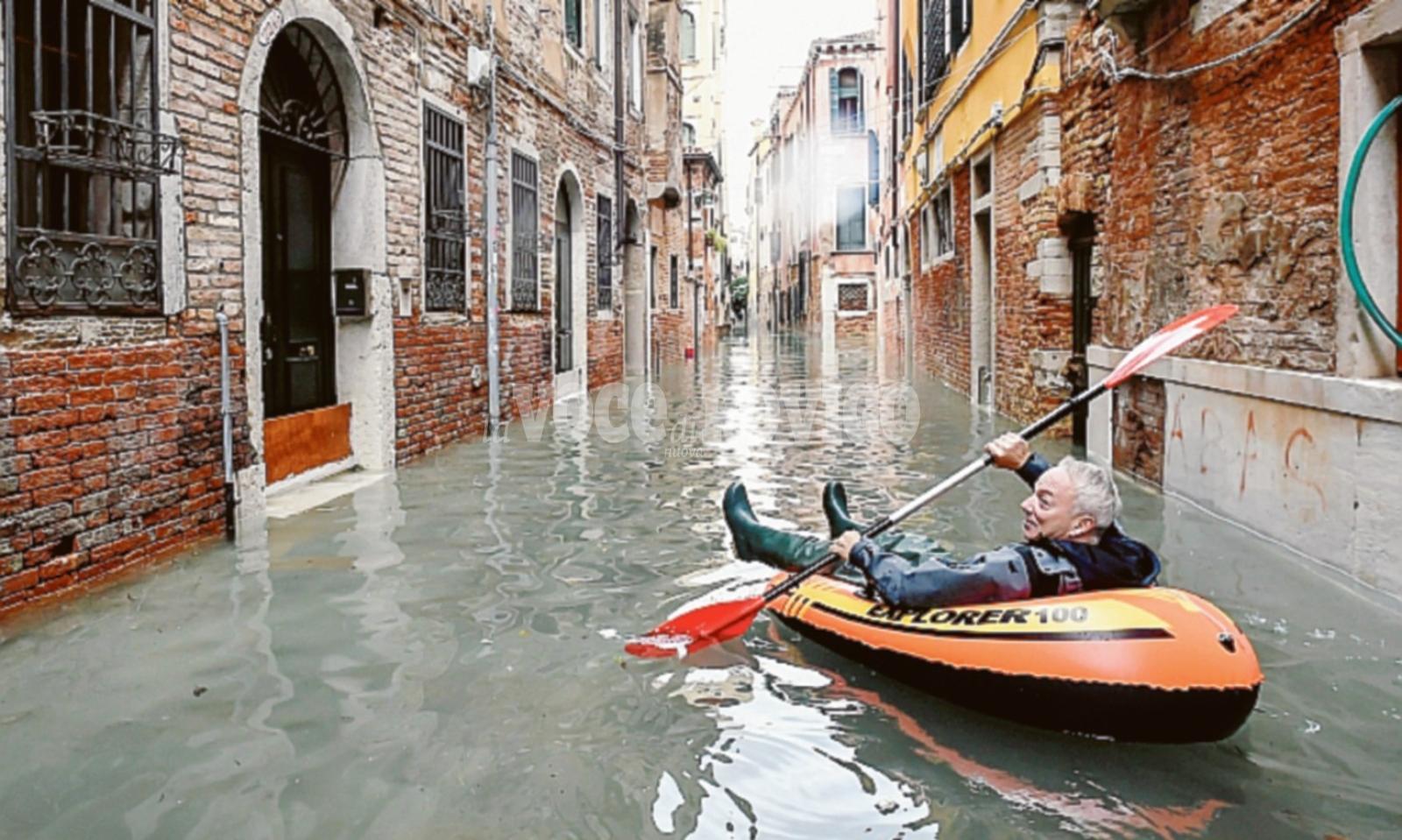 Acqua alta, ristori per 7mila euro