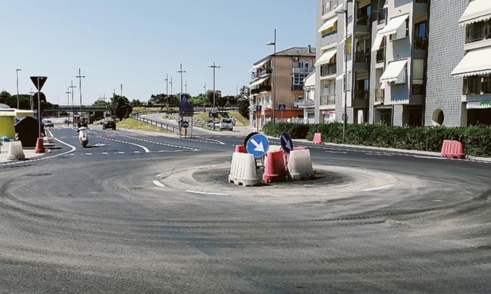 La rotonda &egrave; ora funzionante