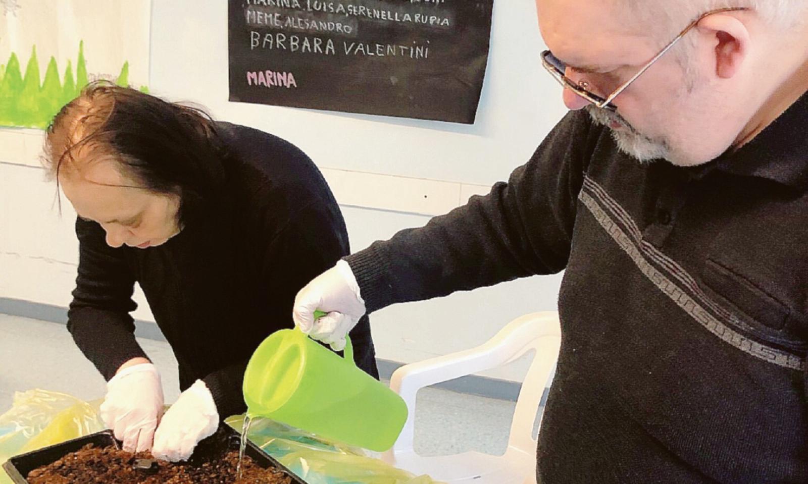 Nella serra degli Istituti cresce affetto