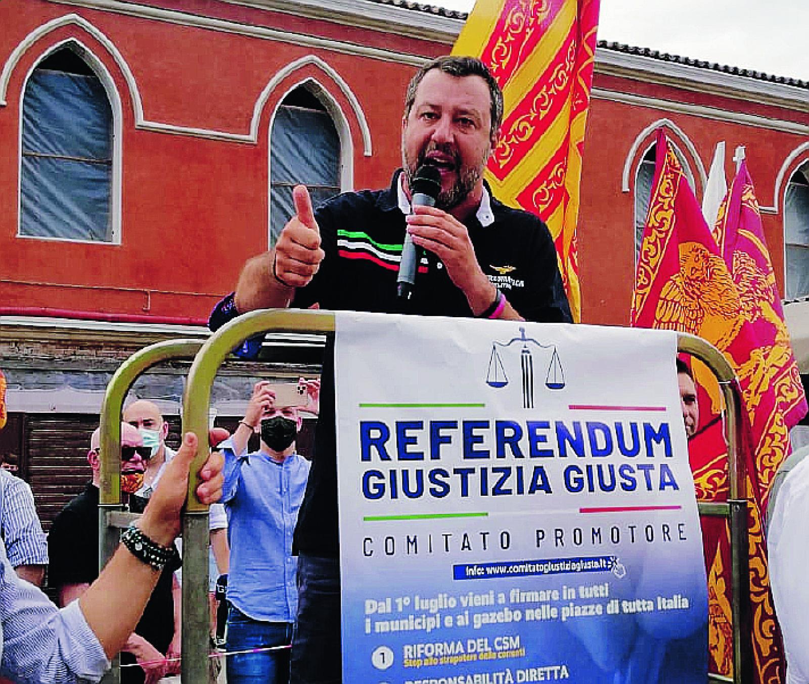 Salvini: &ldquo;Noi difendiamo la pesca e l&rsquo;agricoltura&rdquo;