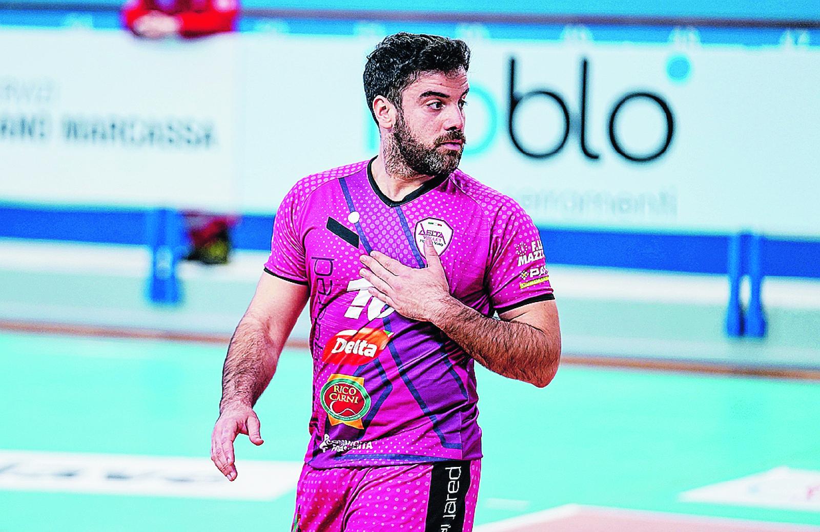 enrico zorzi  delta volley porto viro  nerofucsia  pallavolo  