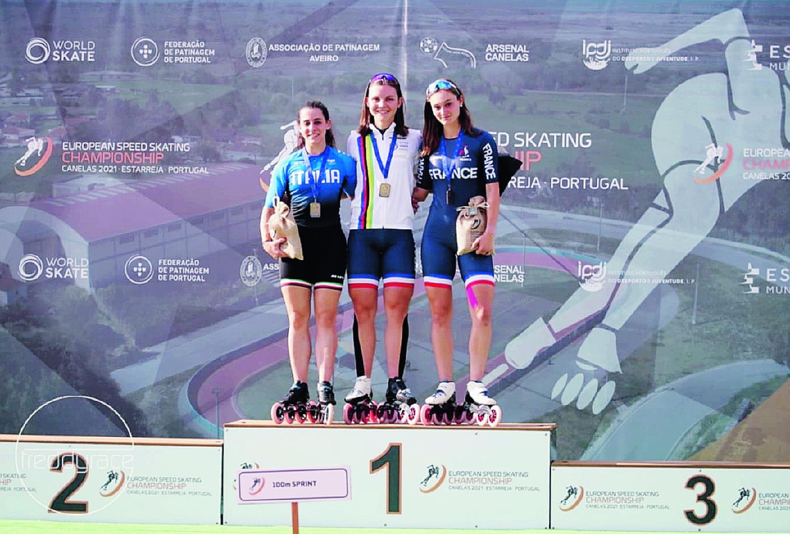 Alice sul podio degli Europei