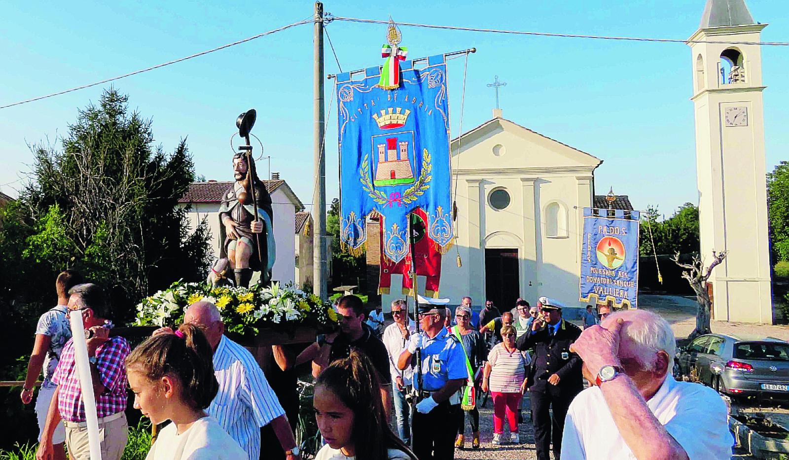 Comunit&agrave; in festa per San Rocco