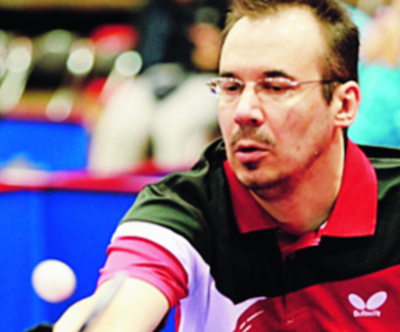 Tennis tavolo, Andrea Borgato sconfitto ai quarti