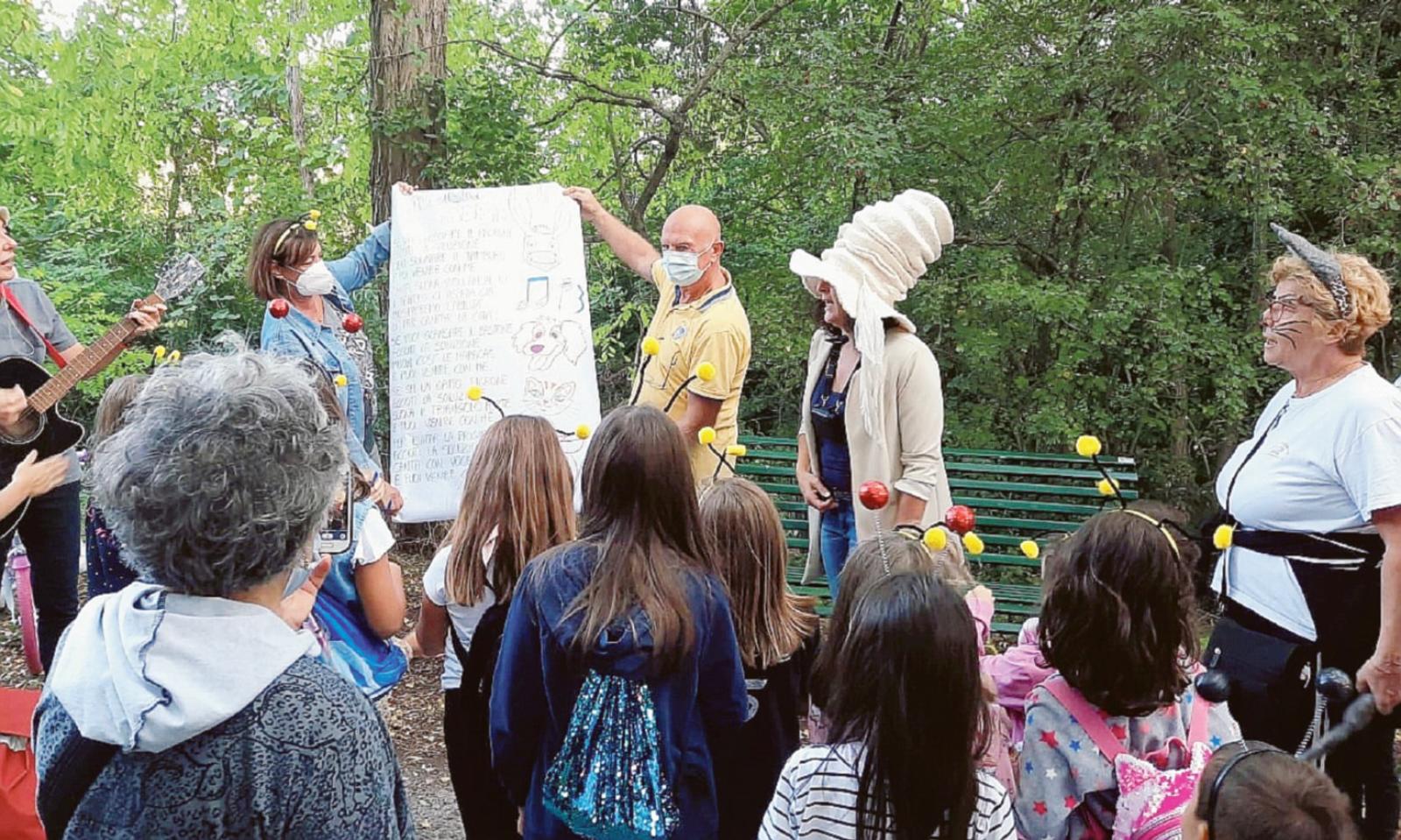 Una giornata da ricordare, per nonni e nipotini