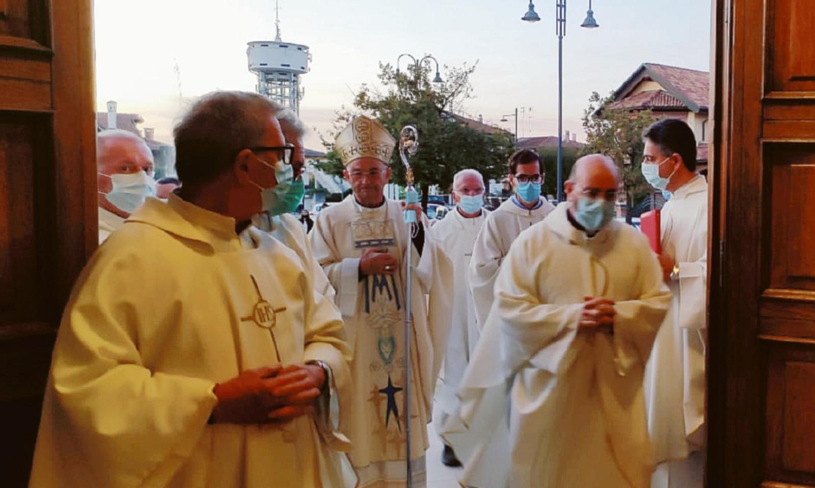 Scalon riabbraccia la sua chiesa