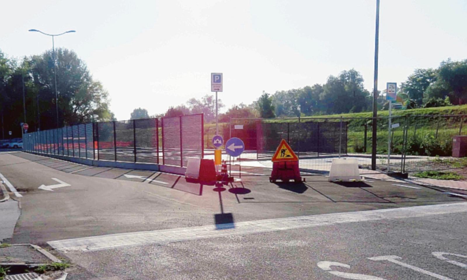 Area camper, ormai quasi pronta