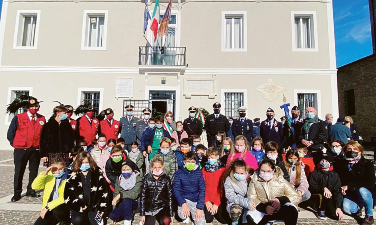 Alunni protagonisti del IV novembre