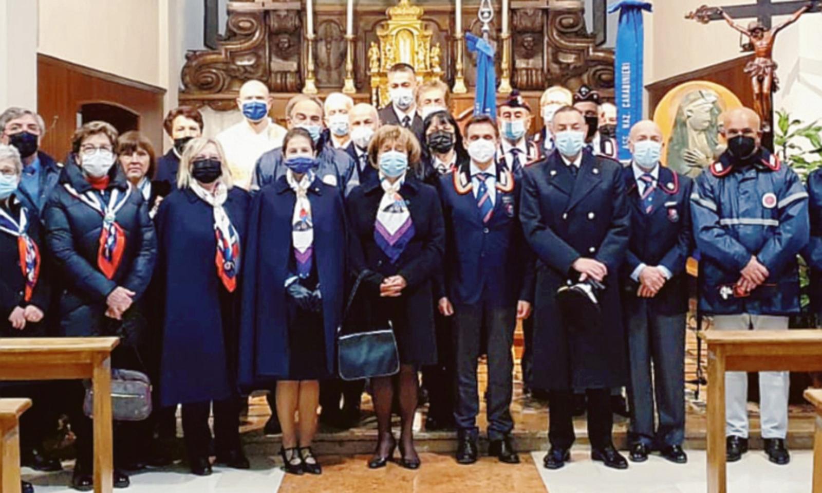 Arma in festa per la patrona