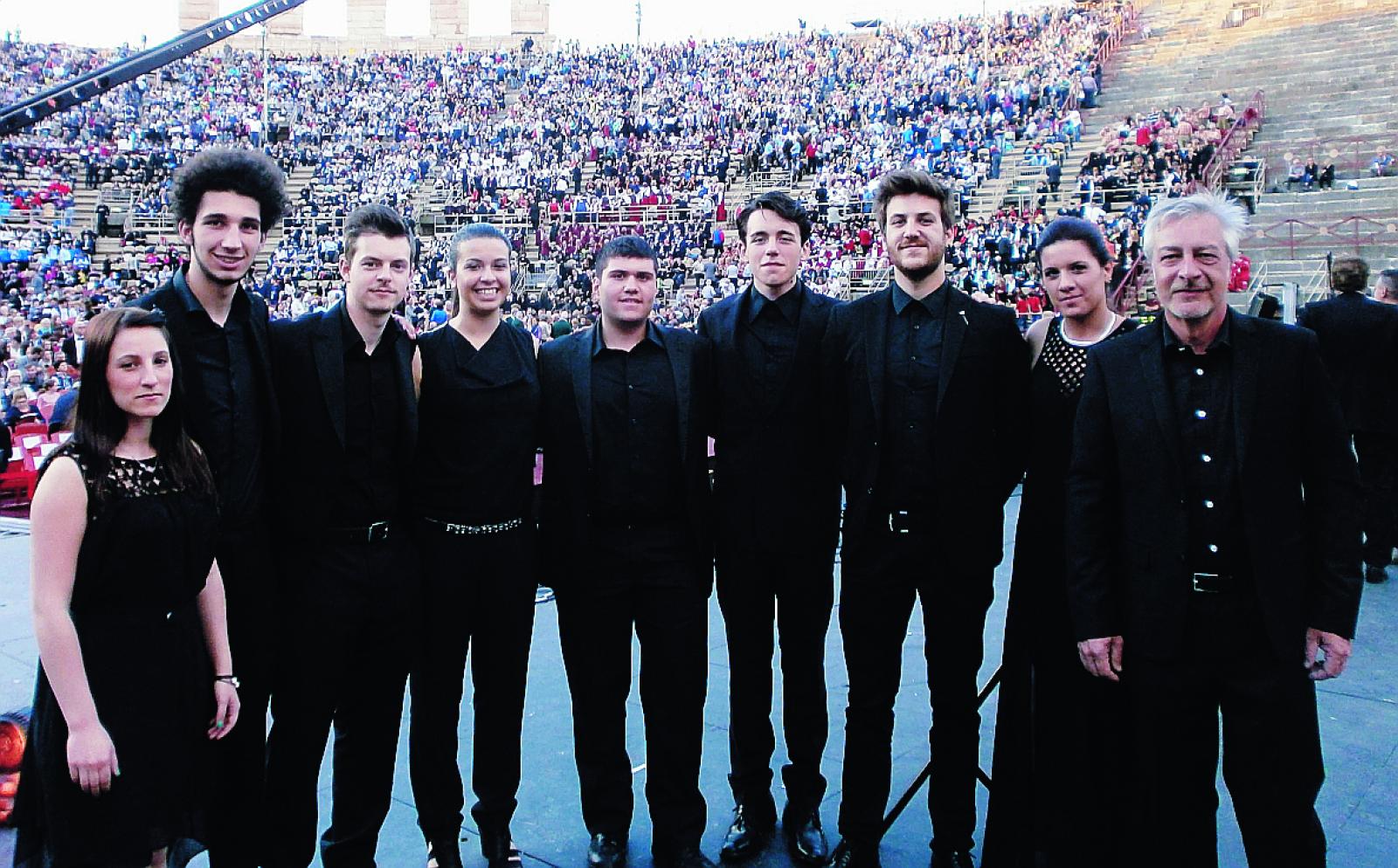 Societ&agrave; Buzzolla, i Percussion ensemble in concerto