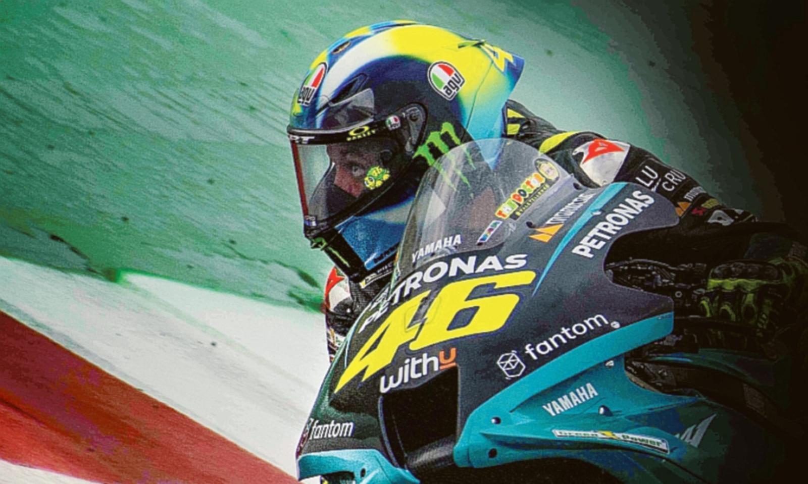 Omaggio all&rsquo;immenso Valentino Rossi