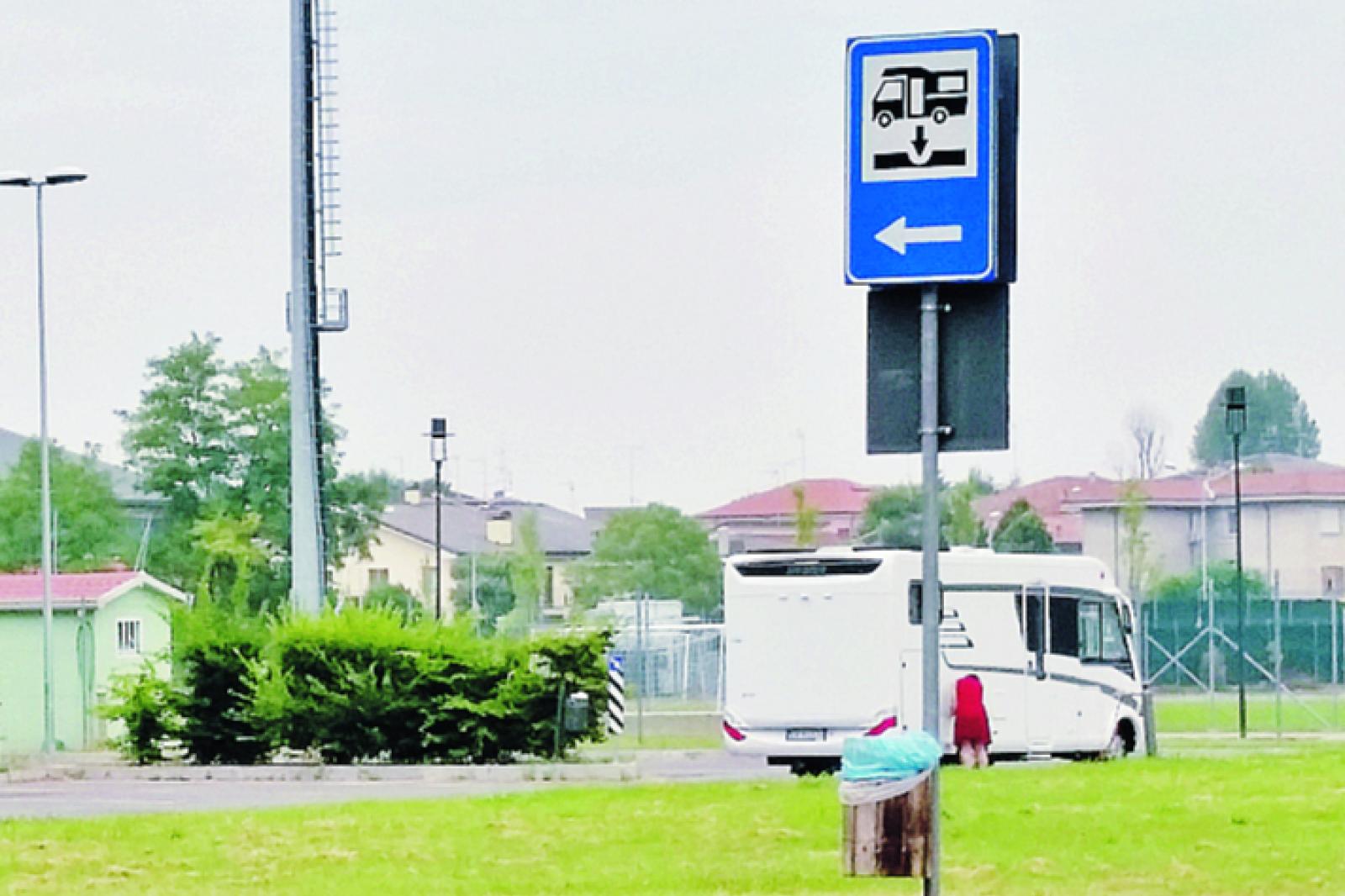 Area camper, modifiche in vista