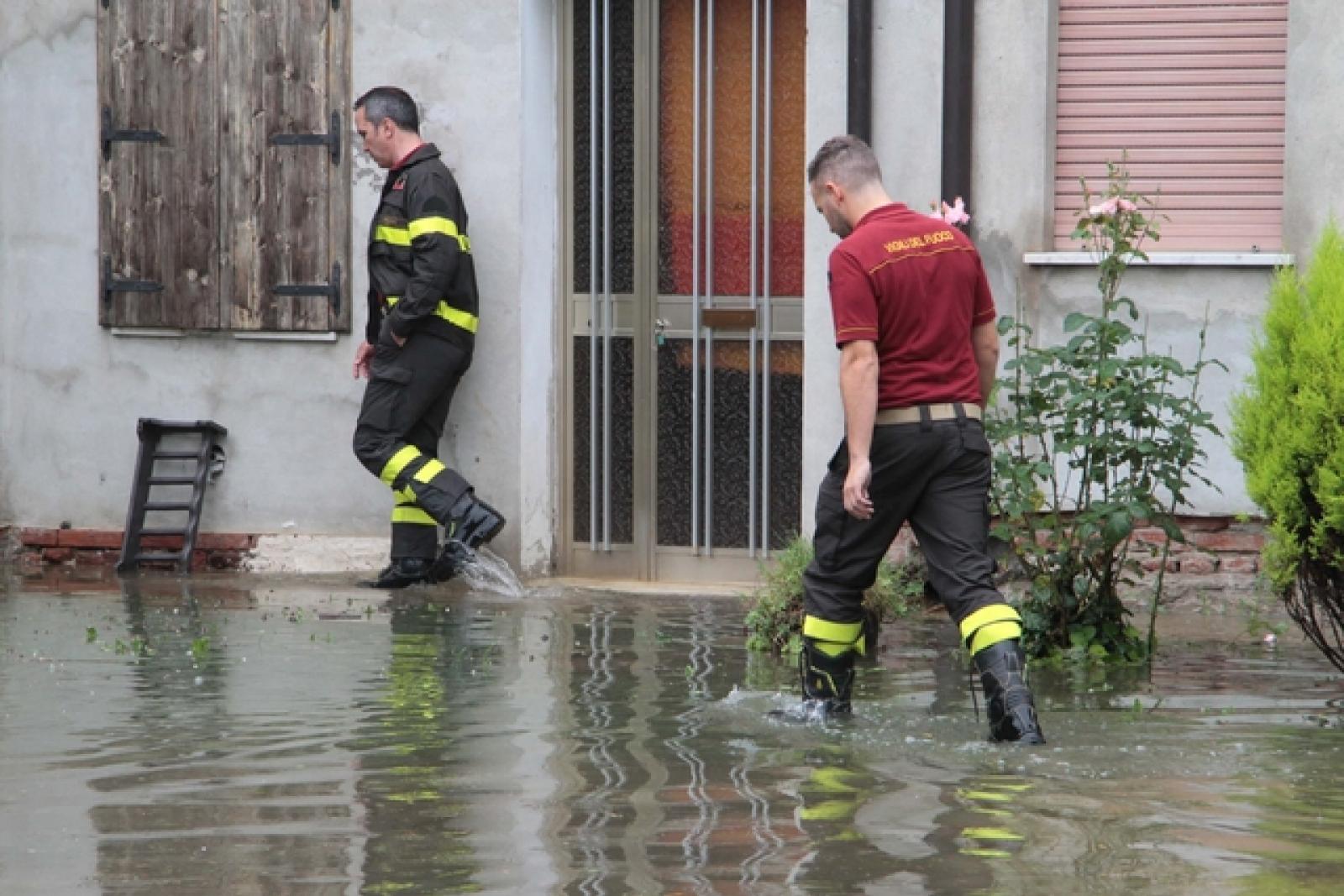 Borsea allagamenti Vigili del Fuoco 7