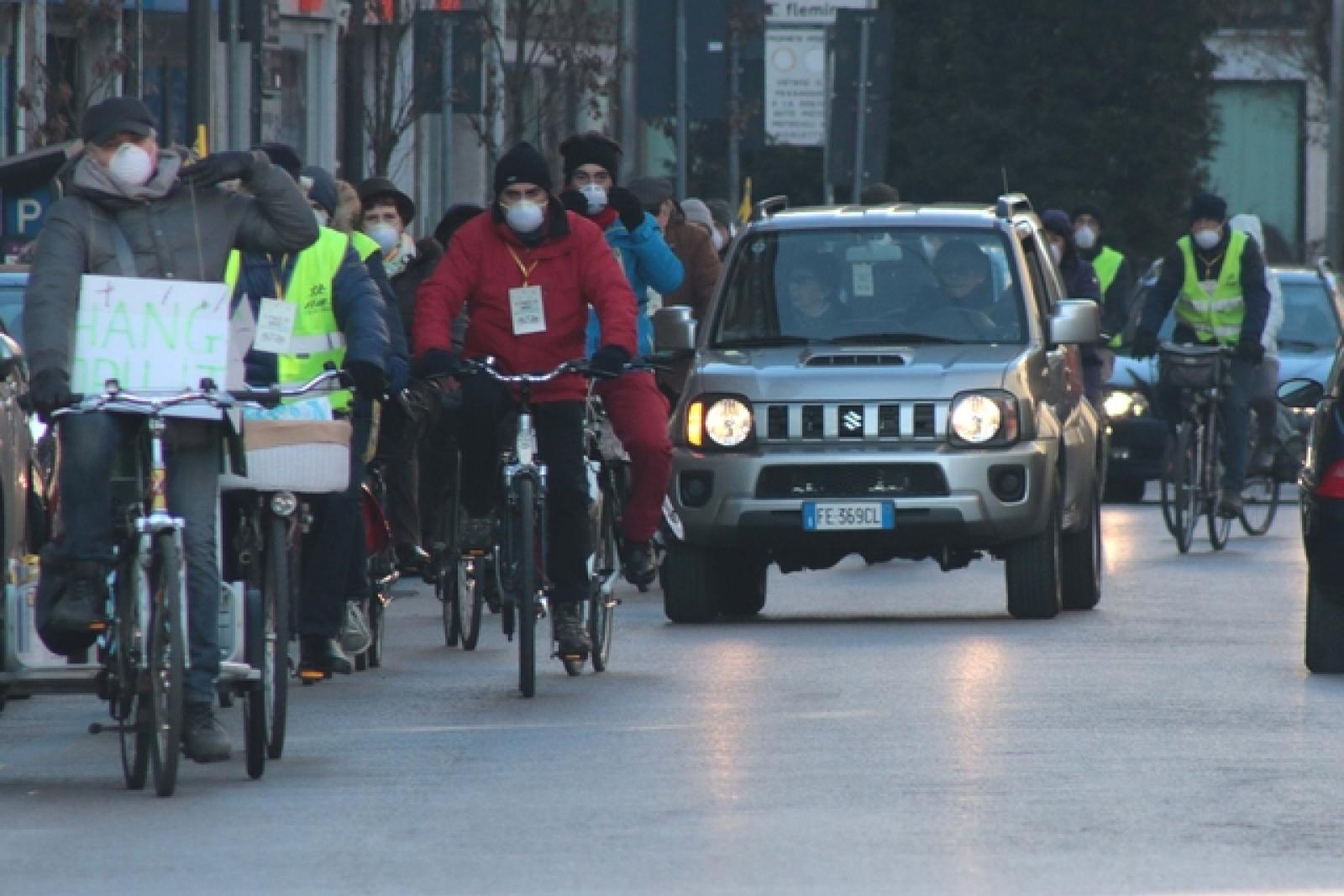 Allerta arancione, a Rovigo non si respira