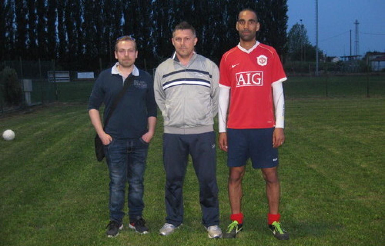 Da sinistra Samuele Cavallaro capitano Michele Gia