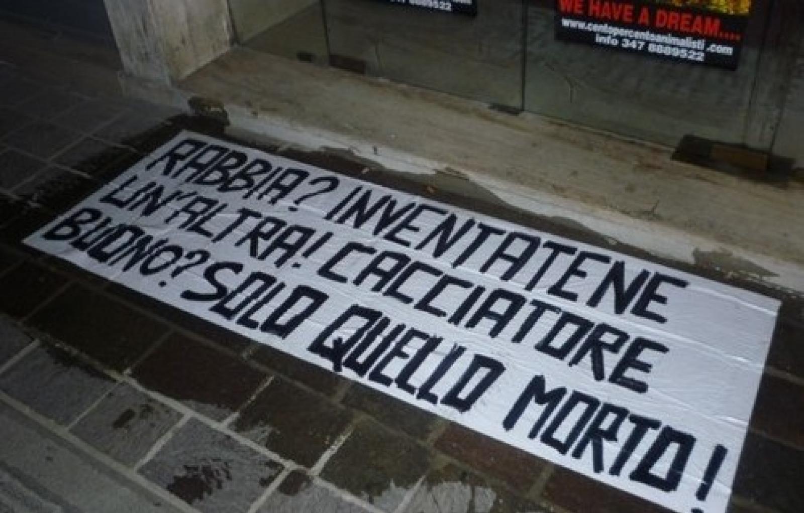 federcaccia 100%animalisti.JPG