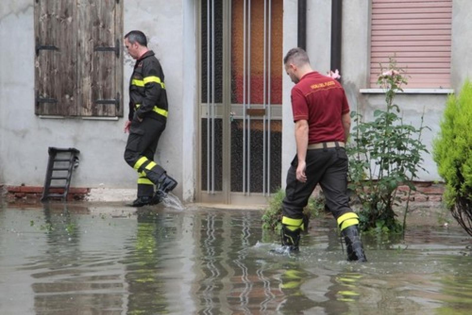 Borsea allagamenti Vigili del Fuoco 7