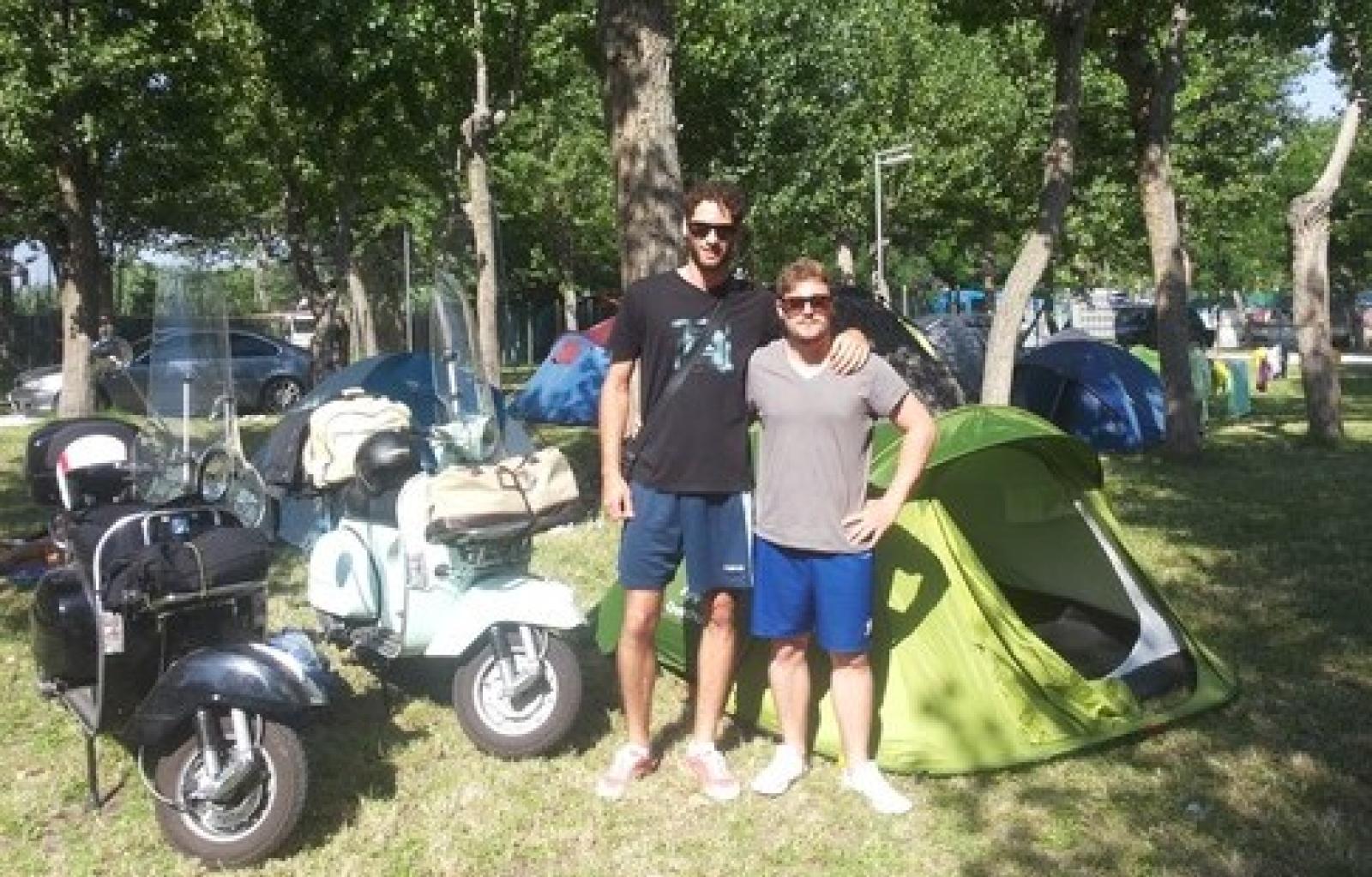 In Vespa fino a Capo Nord, l'avventura di due tagliolesi