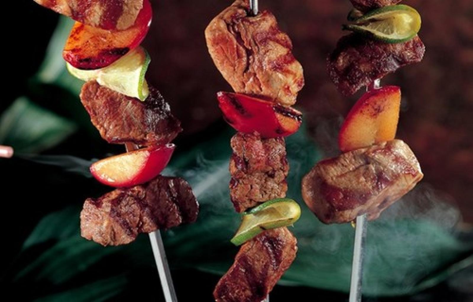 Spiedini di carne mista