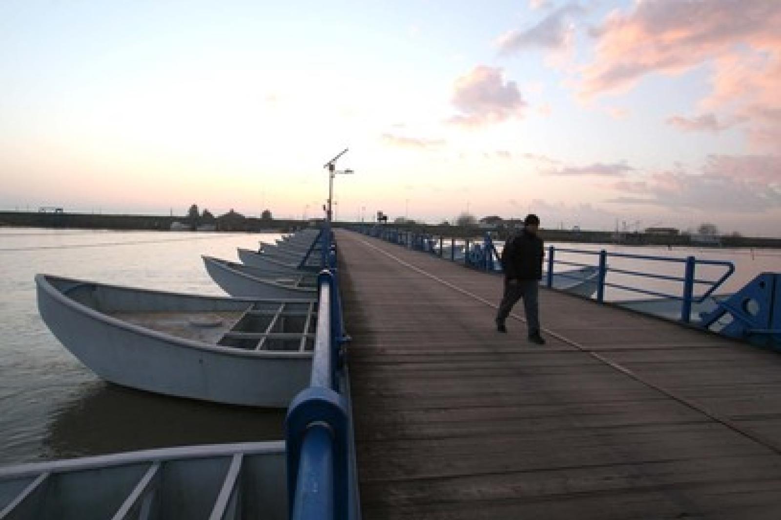 Ponti di barche, 100mila euro per Taglio di Po