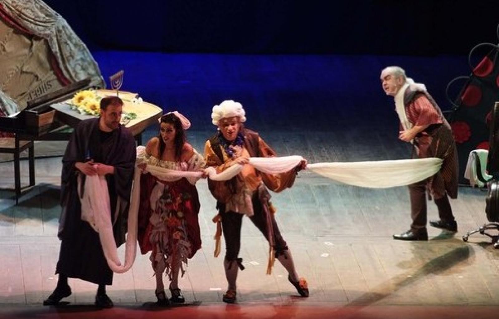 TEATRO Alcuni momenti dle Barbiere di Siviglia  (5