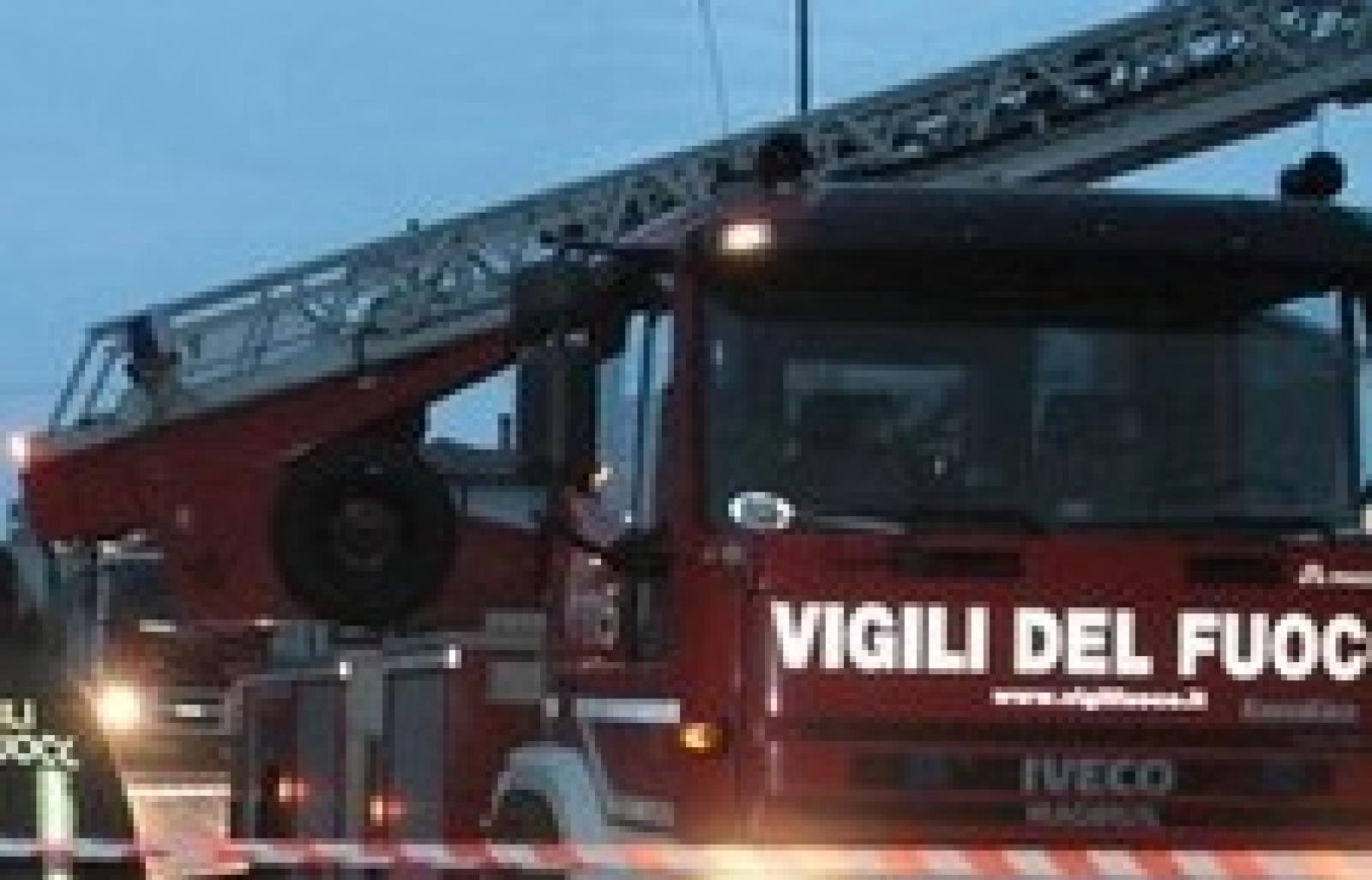 Crespino Vigili del Fuoco Maltempo 5
