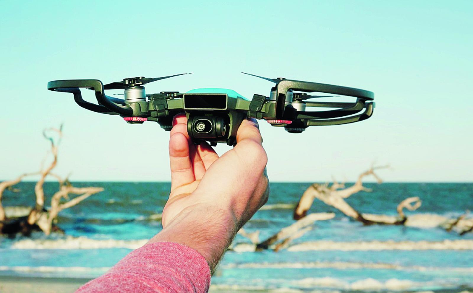 Un drone antivandali