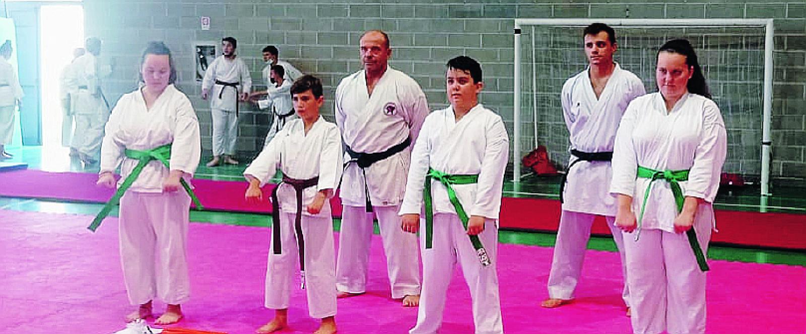 Fujyiama Dojo, tempo di esami