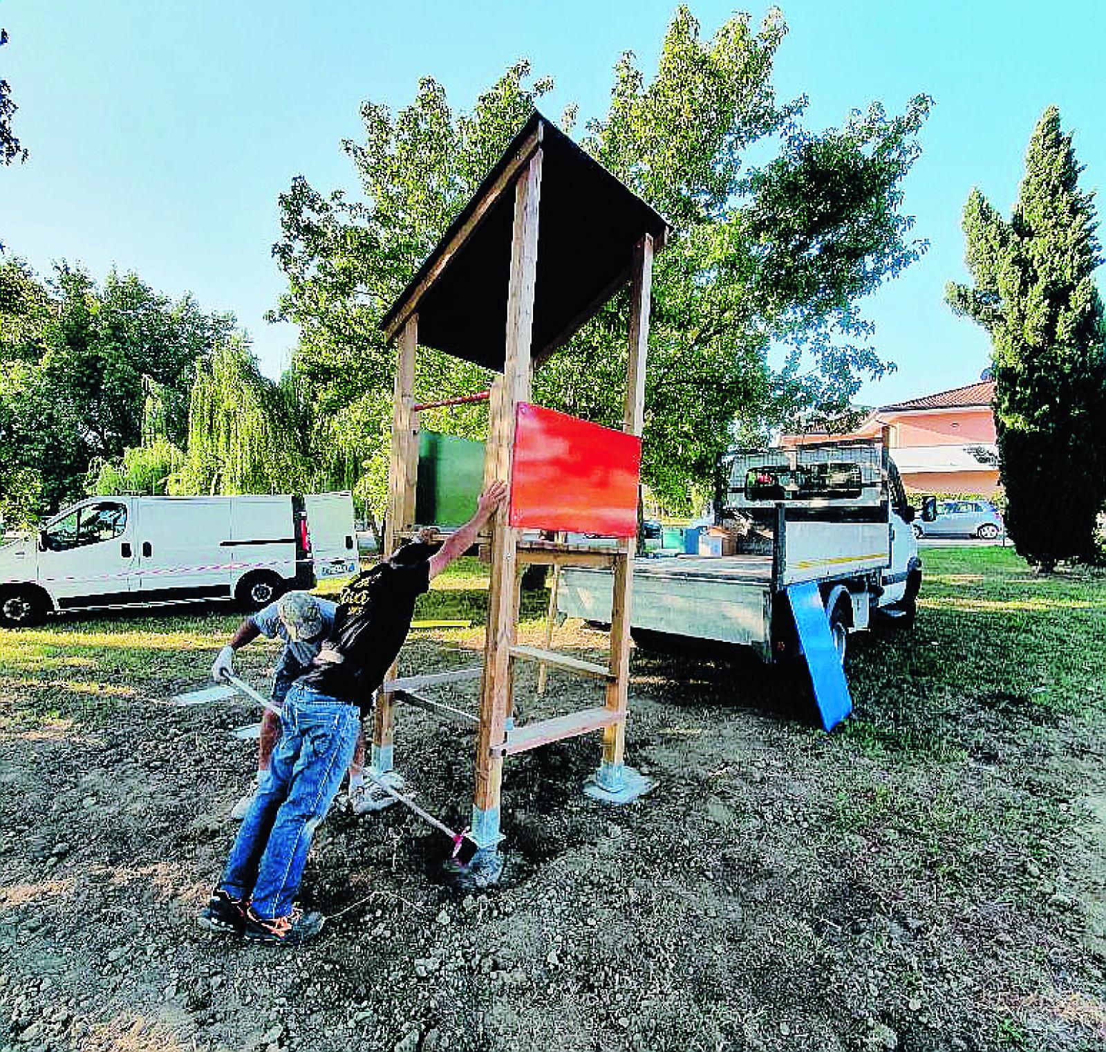 Una nuova giostrina in memoria di Lorella