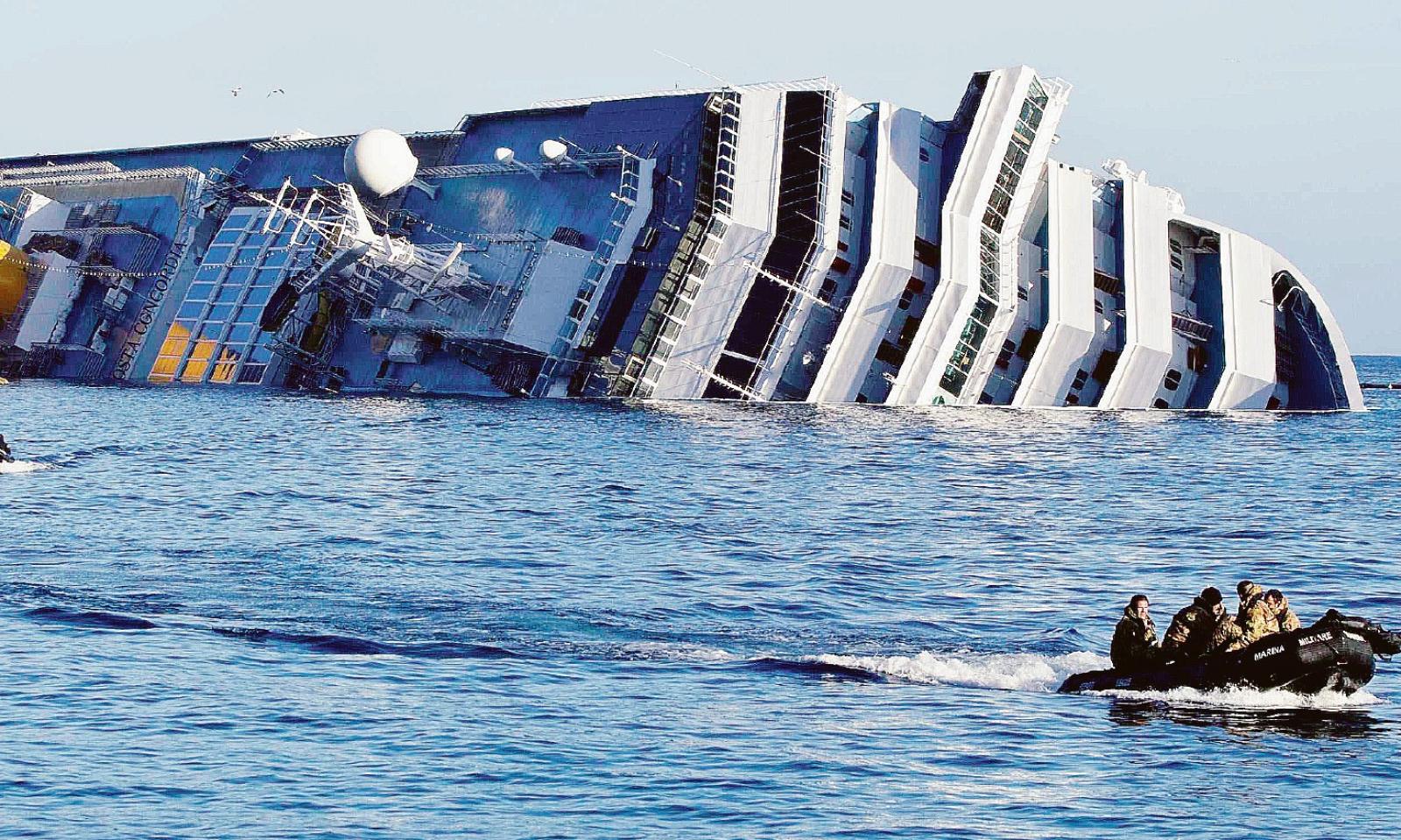 Quando la Costa divenne il Titanic, c'erano due polesane
