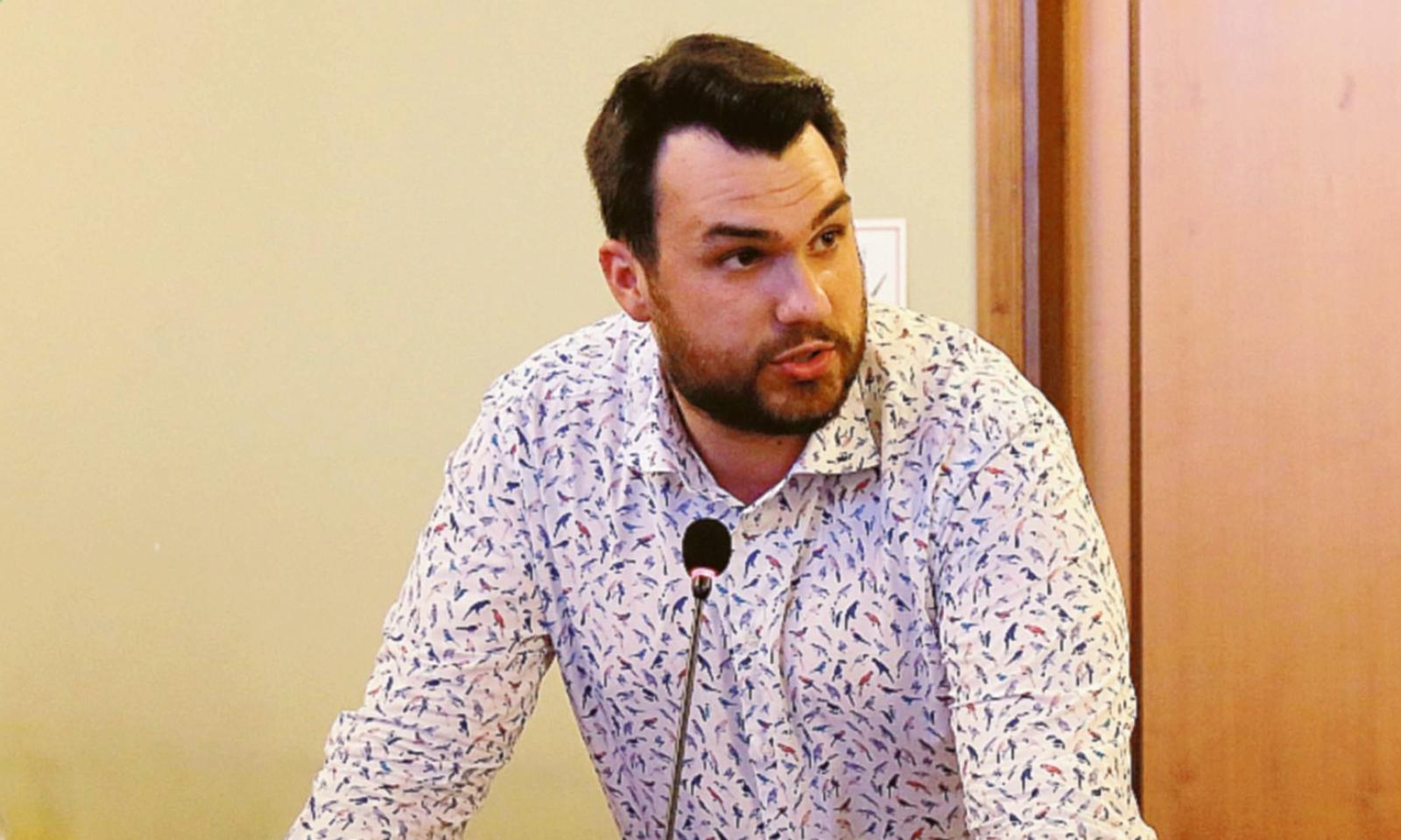 Mattia Moretto, consigliere comunale di Fdi