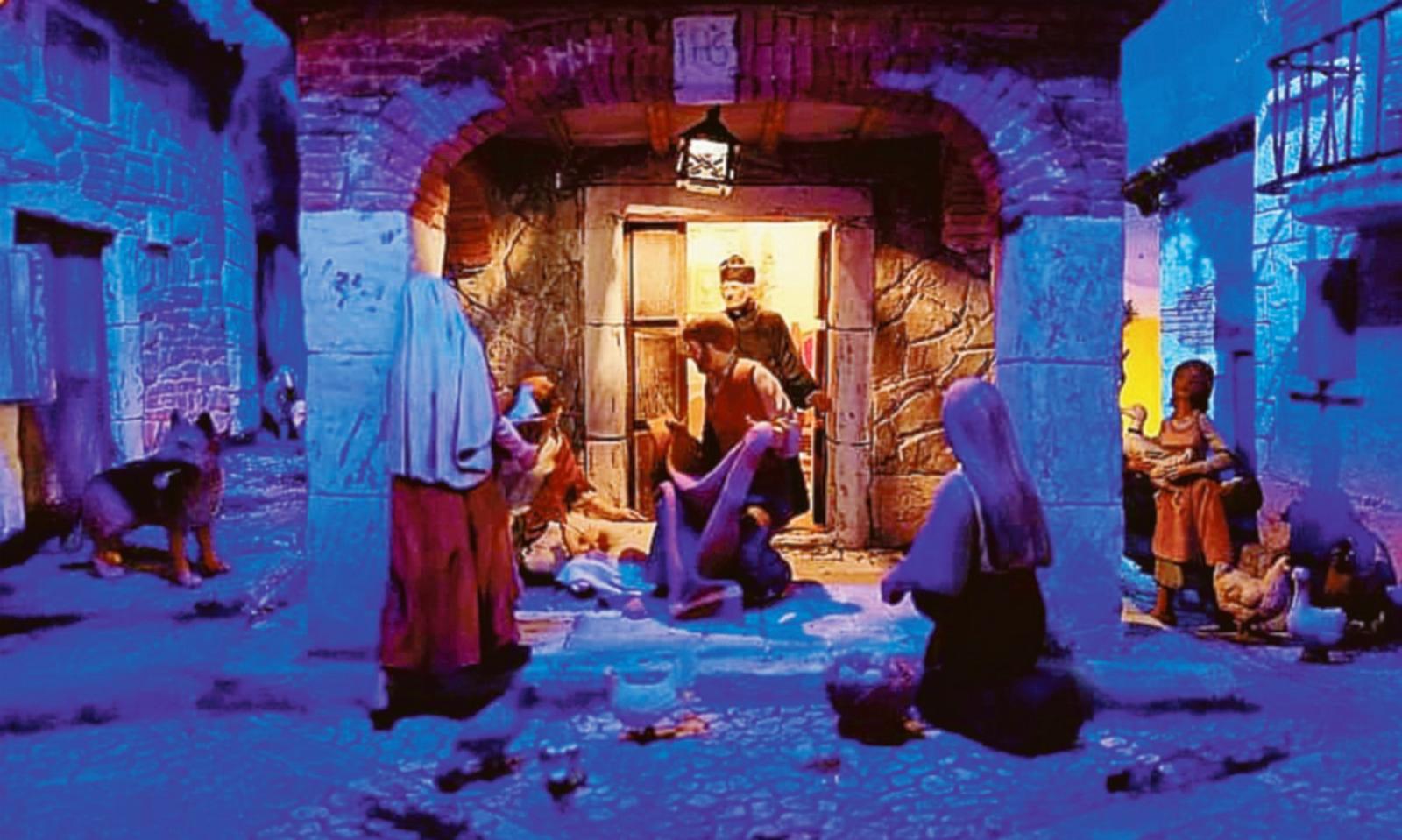 Qui il presepe non si smonta