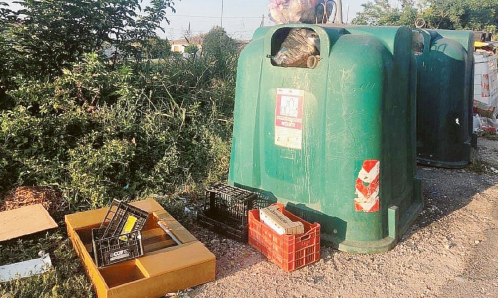 Arrivano i bidoni anti incivili