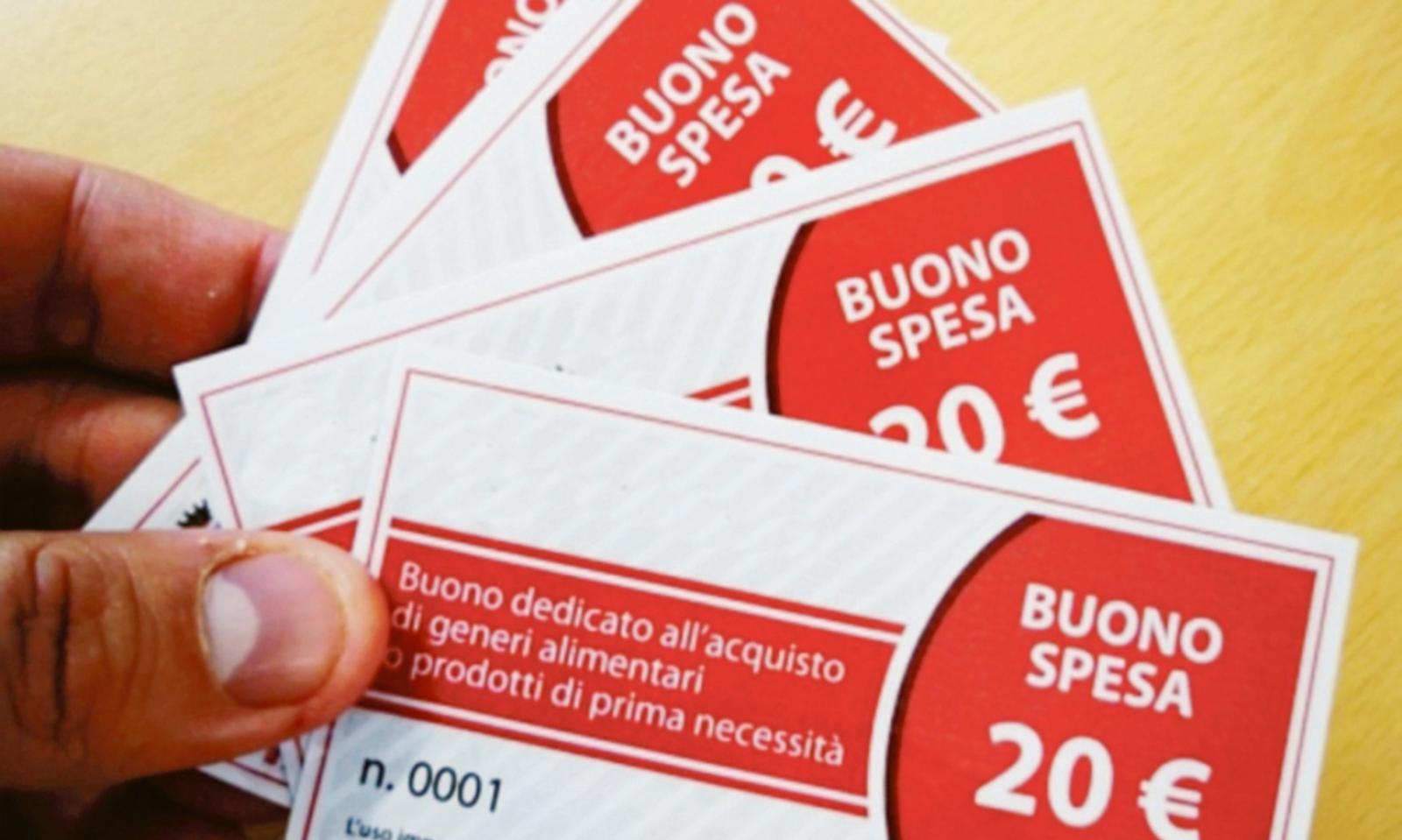 Buoni spesa a chi &egrave; in difficolt&agrave;