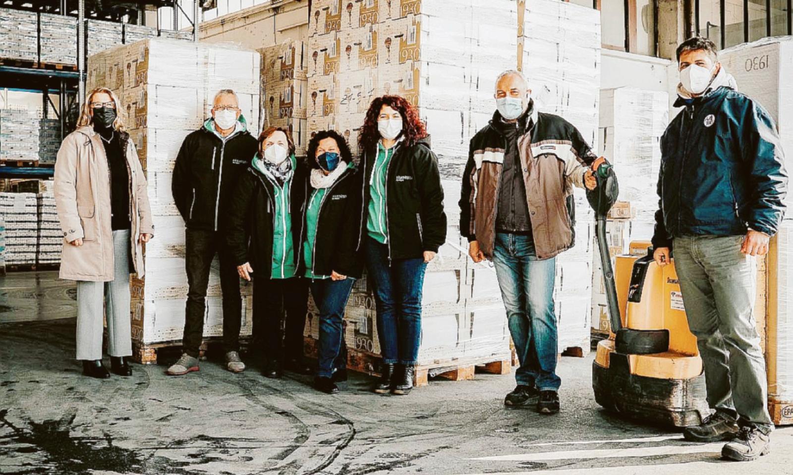 Un carico di dolcezze per il Banco Alimentare del Veneto