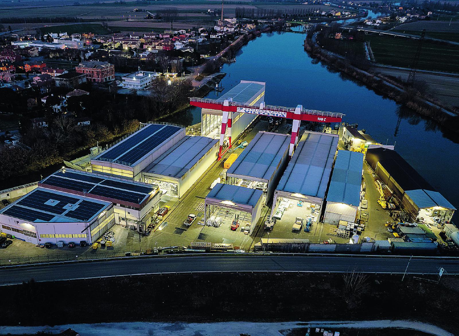 Il Cantiere Vittoria passa al Led